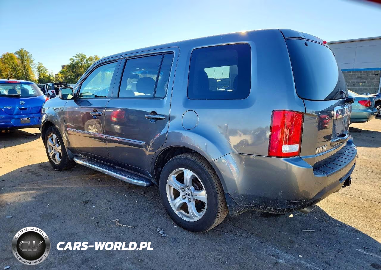 2012 Honda Pilot Exln VIN:5FNYF4H78CB054954 - 2