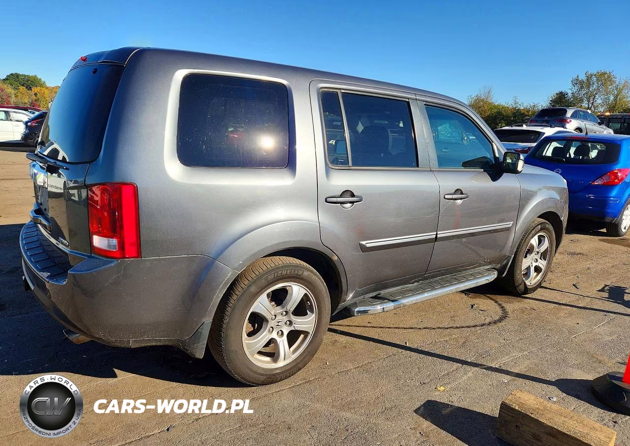 2012 Honda Pilot Exln VIN:5FNYF4H78CB054954 - 3