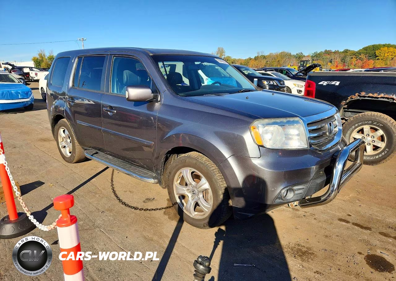 2012 Honda Pilot Exln VIN:5FNYF4H78CB054954 - 4