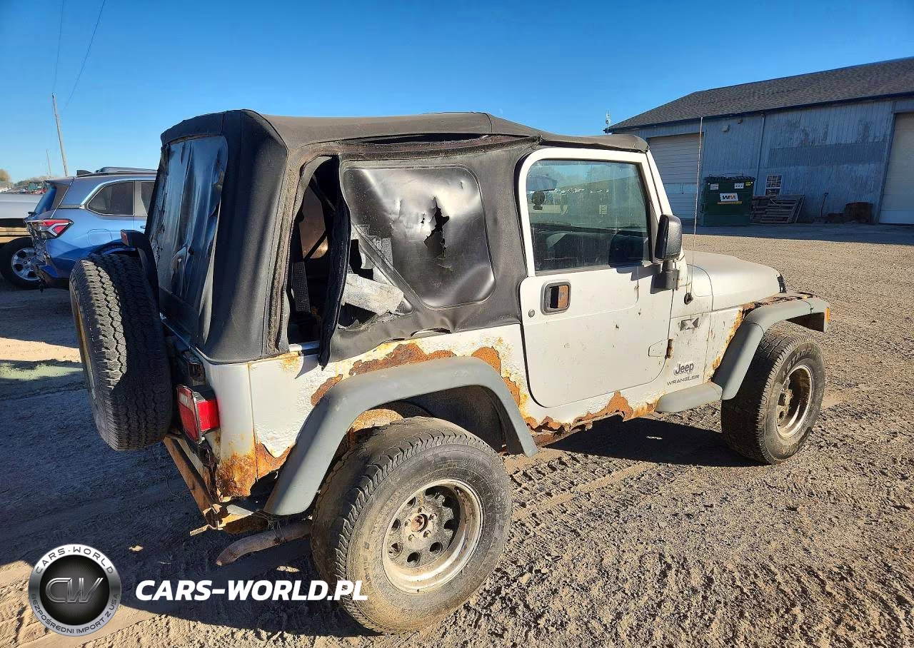 2006 Jeep Wrangler X VIN:1J4FA39S26P787637 - 3