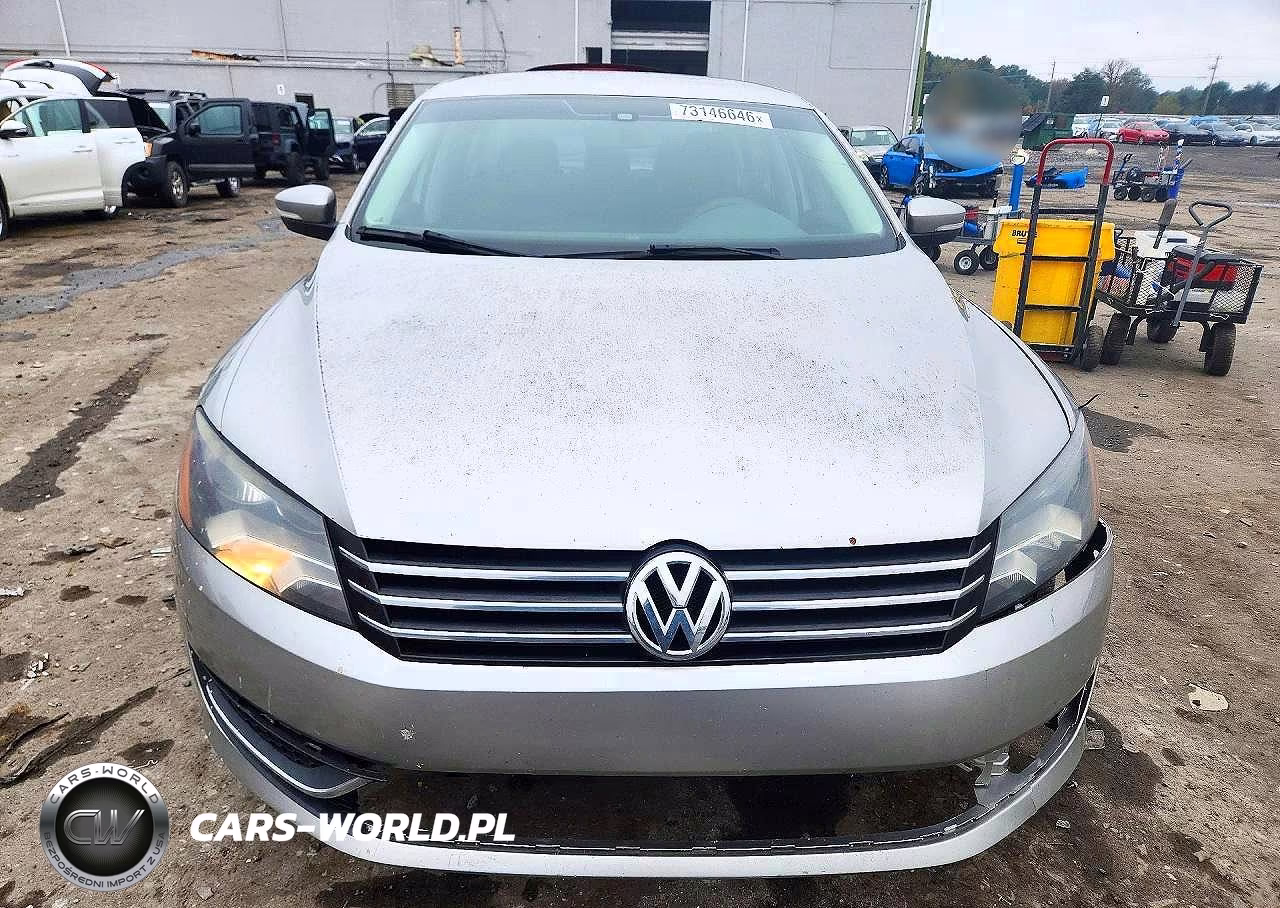 2013 Volkswagen Passat S VIN:1VWAP7A3XDC061908 - 5