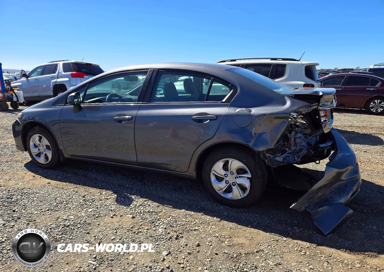 2013 Honda Civic Lx VIN:19XFB2F53DE269593 - 2
