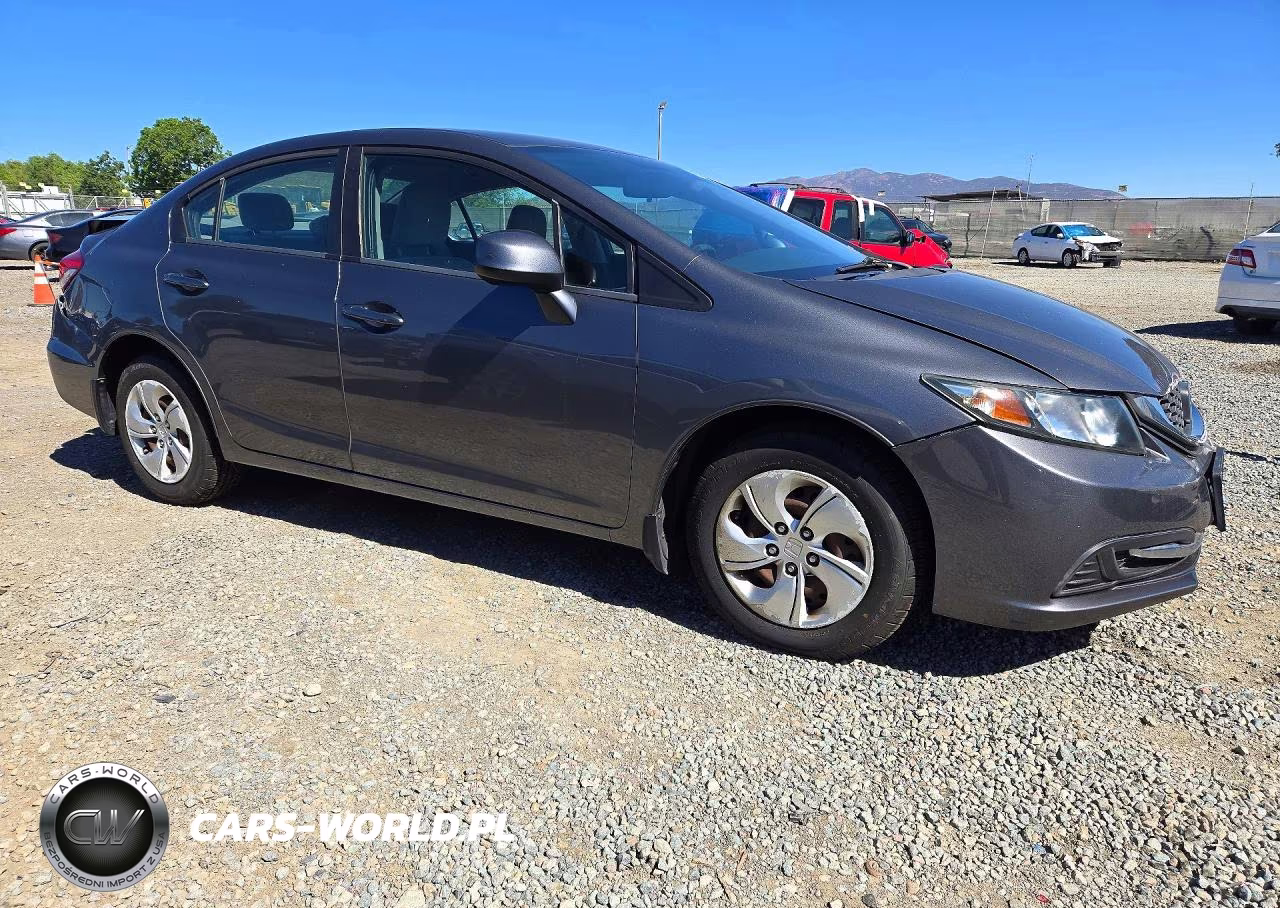 2013 Honda Civic Lx VIN:19XFB2F53DE269593 - 4