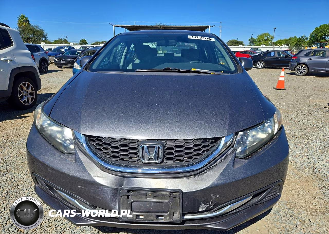 2013 Honda Civic Lx VIN:19XFB2F53DE269593 - 5