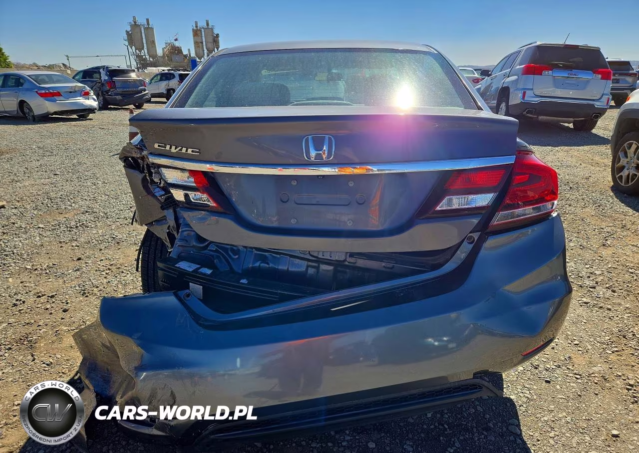 2013 Honda Civic Lx VIN:19XFB2F53DE269593 - 6