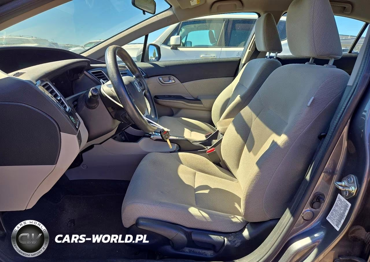 2013 Honda Civic Lx VIN:19XFB2F53DE269593 - 7