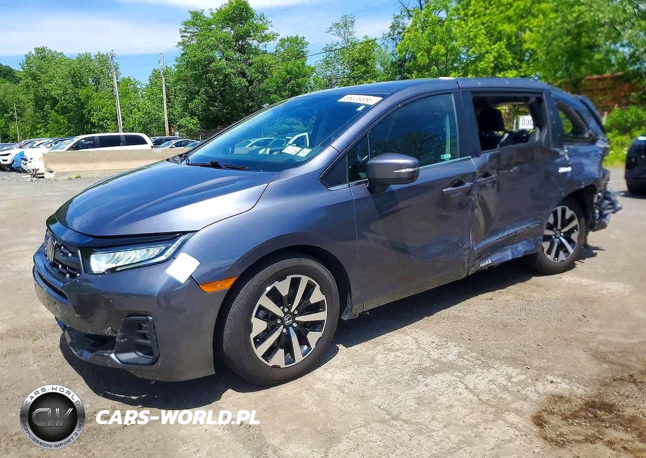 2025 Honda Odyssey Exl VIN:5FNRL6H66SB074067 - 1
