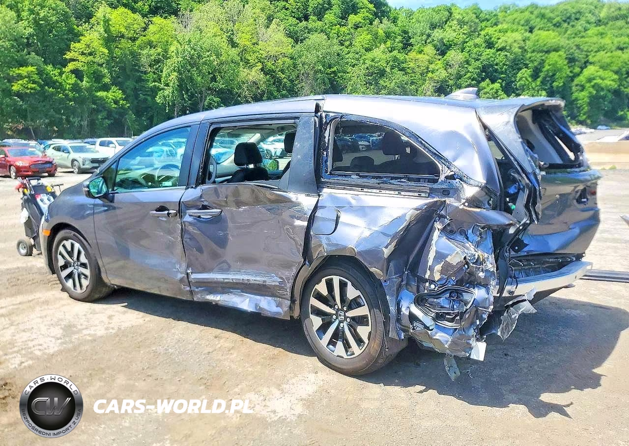 2025 Honda Odyssey Exl VIN:5FNRL6H66SB074067 - 2