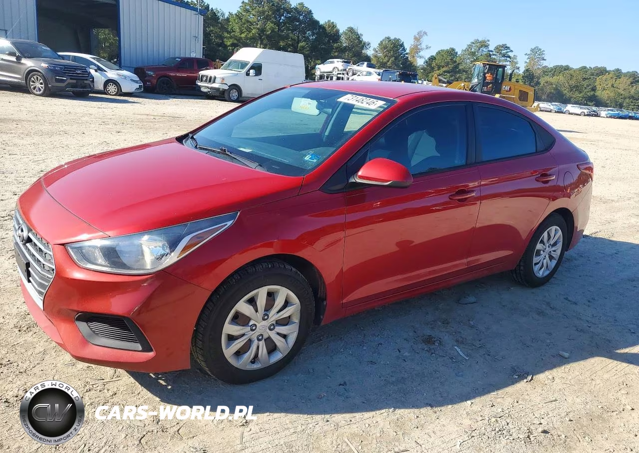 2022 Hyundai Accent Se VIN:3KPC24A62NE168142 - 1