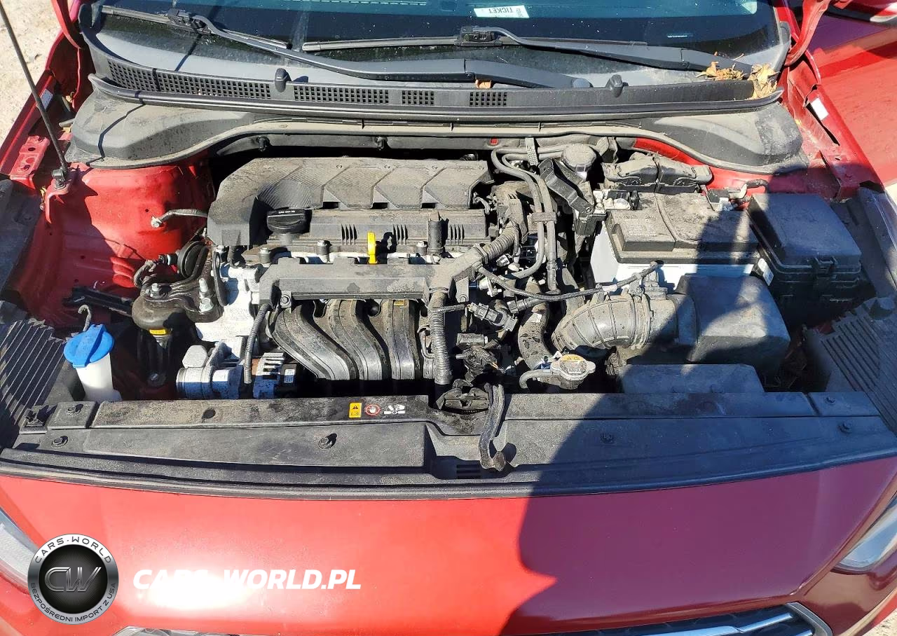 2022 Hyundai Accent Se VIN:3KPC24A62NE168142 - 11