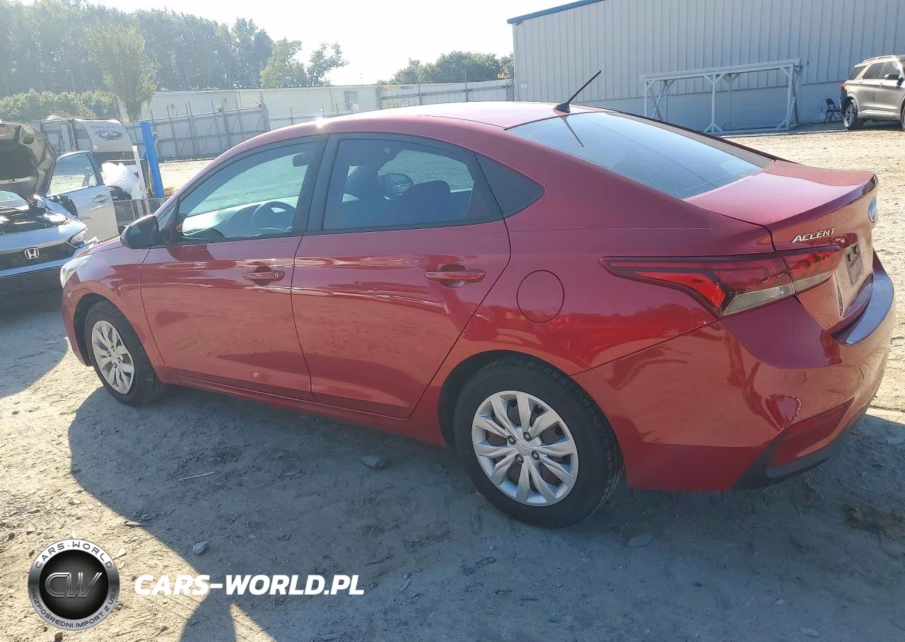 2022 Hyundai Accent Se VIN:3KPC24A62NE168142 - 2