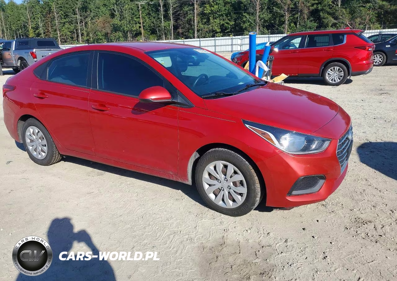 2022 Hyundai Accent Se VIN:3KPC24A62NE168142 - 4