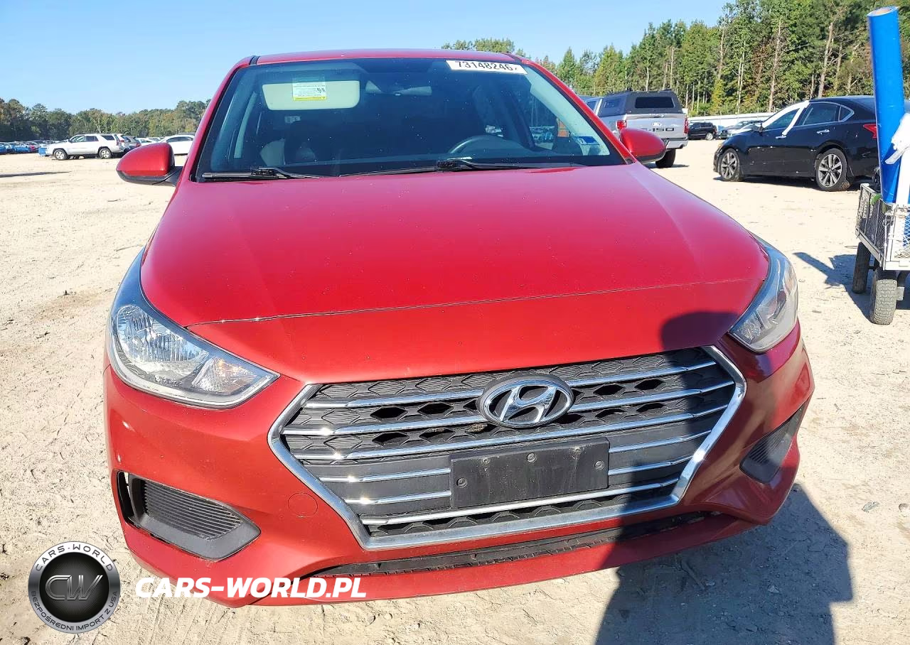 2022 Hyundai Accent Se VIN:3KPC24A62NE168142 - 5