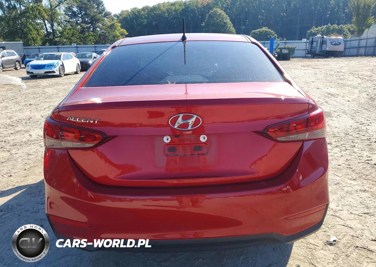 2022 Hyundai Accent Se VIN:3KPC24A62NE168142 - 6