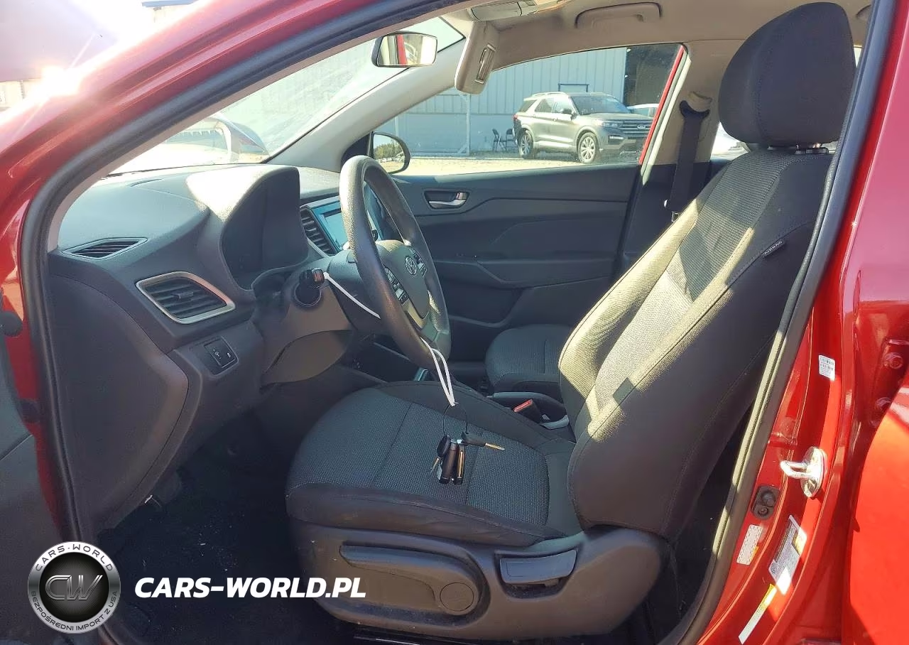 2022 Hyundai Accent Se VIN:3KPC24A62NE168142 - 7