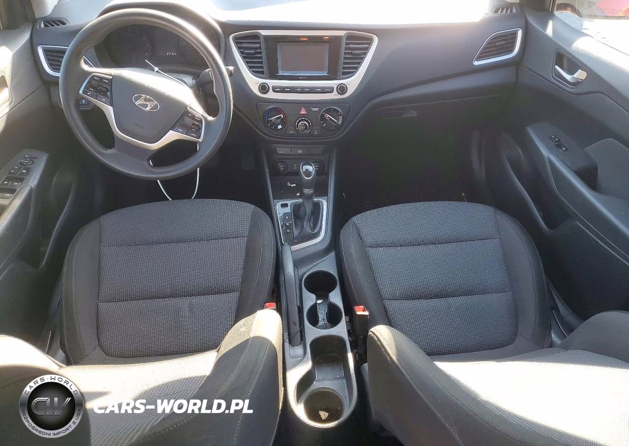 2022 Hyundai Accent Se VIN:3KPC24A62NE168142 - 8