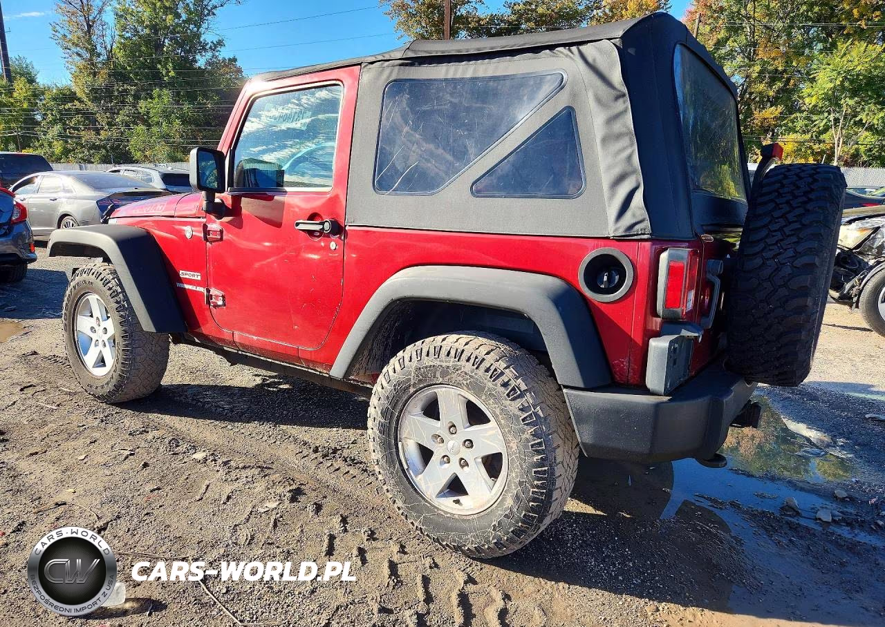 2012 Jeep Wrangler Sport VIN:1C4AJWAG3CL140353 - 2