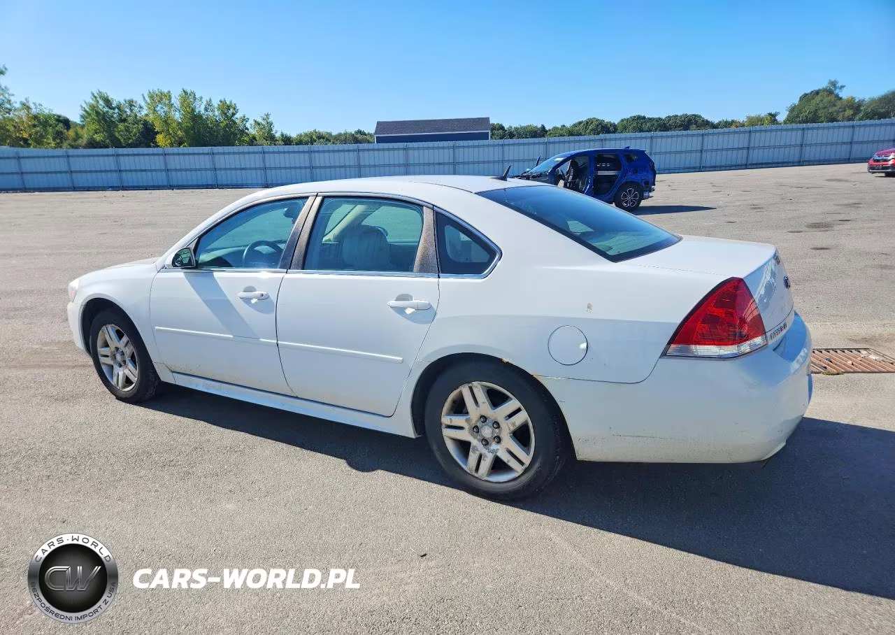 2012 Chevrolet Impala Lt VIN:2G1WG5E35C1254858 - 2