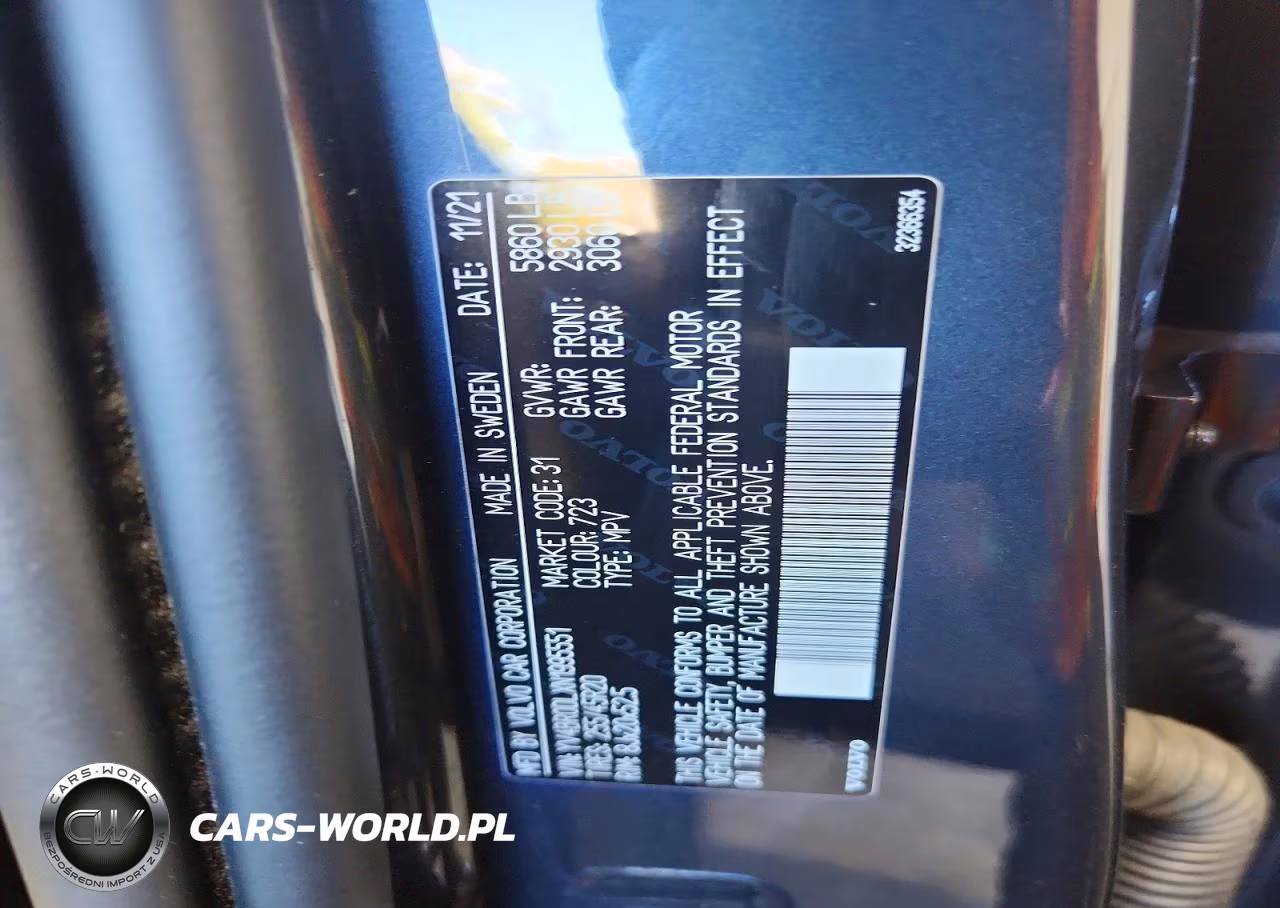 2022 Volvo Xc60 T8 Recharge Inscription VIN:YV4BR0DLXN1995551 - 14