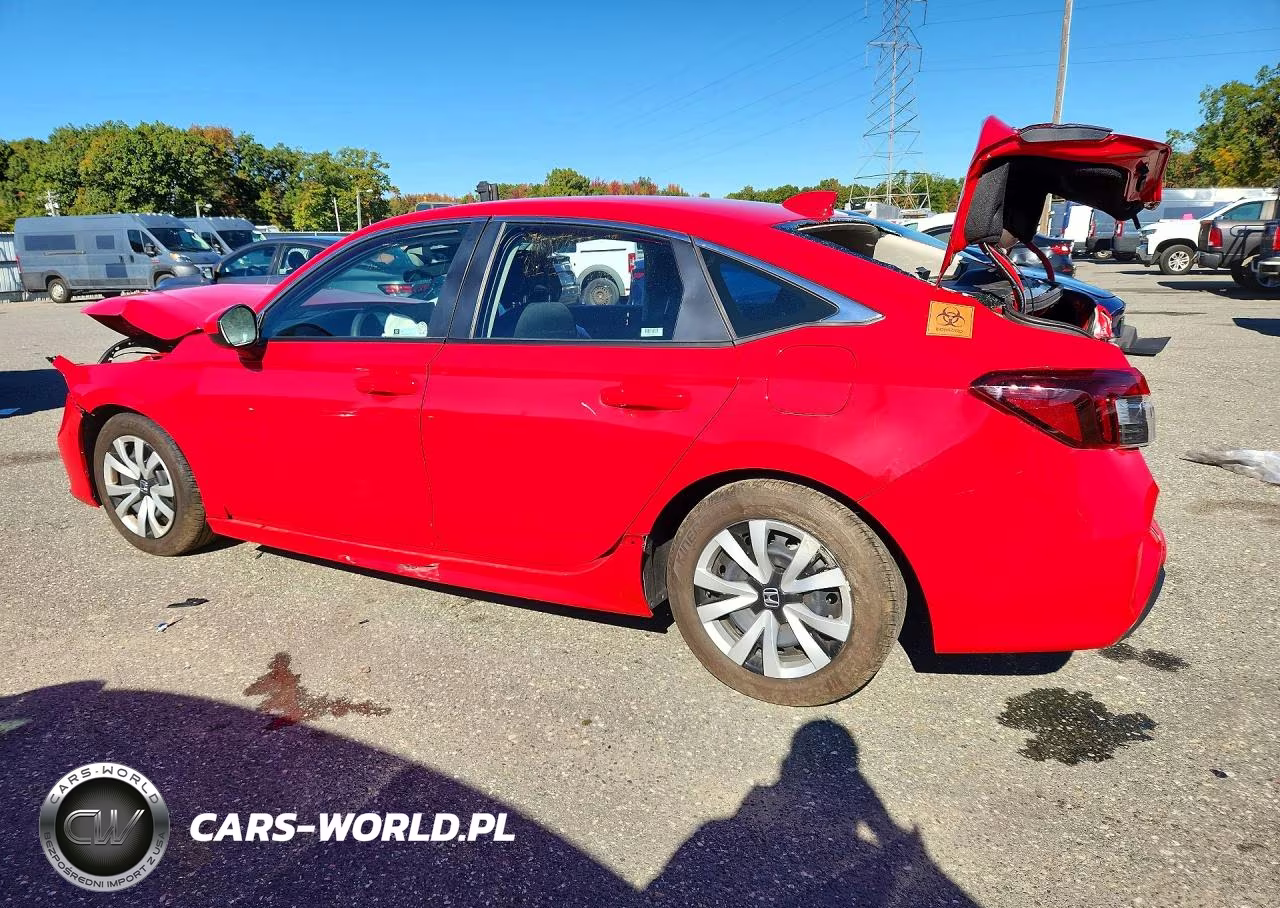 2026 Honda Civic Lx VIN:2HGFE2F20TH571070 - 2
