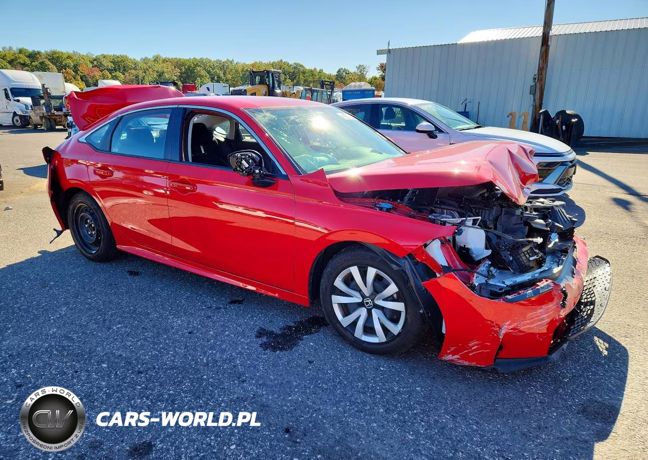 2026 Honda Civic Lx VIN:2HGFE2F20TH571070 - 4