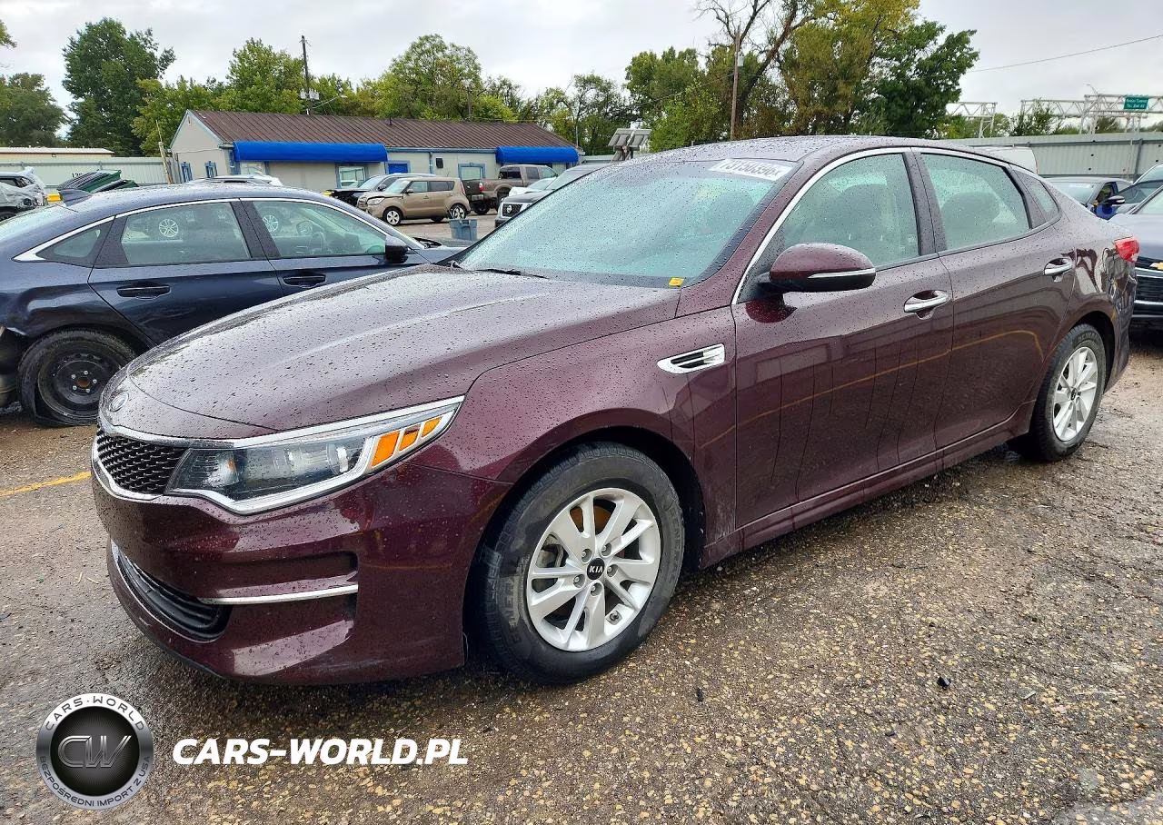 2016 Kia Optima Lx VIN:5XXGT4L30GG026092 - 1