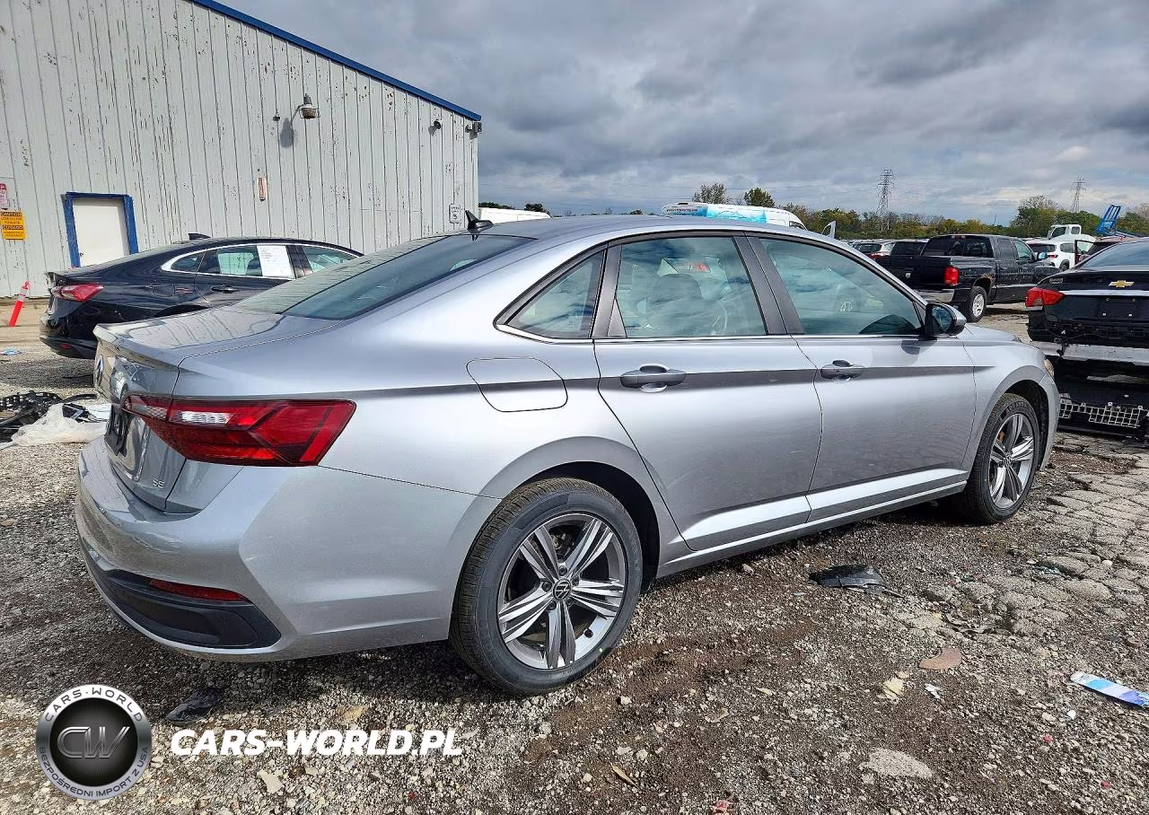 2024 Volkswagen Jetta Se VIN:3VW7M7BU6RM018537 - 3