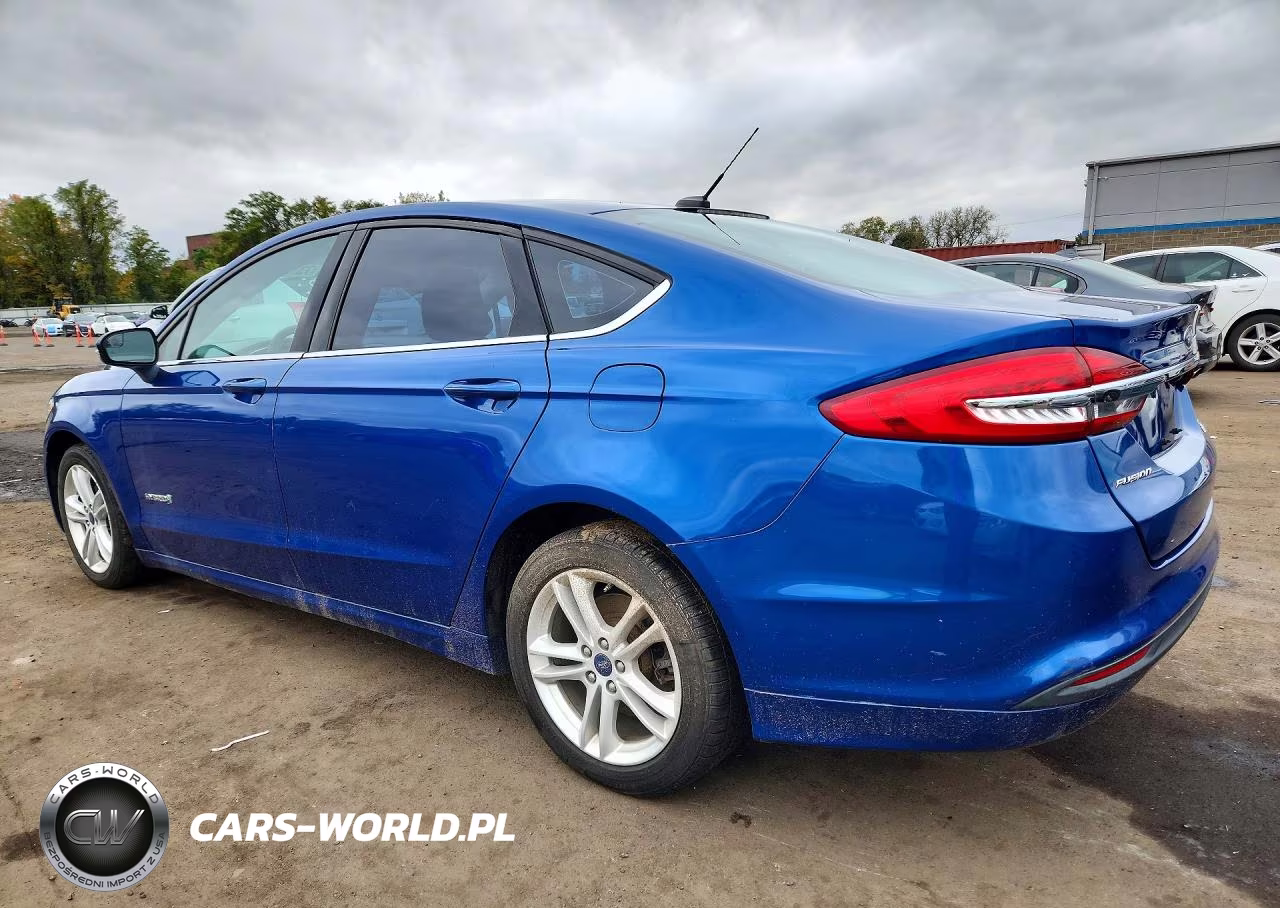 2018 Ford Fusion S Hybrid VIN:3FA6P0UU1JR122926 - 2