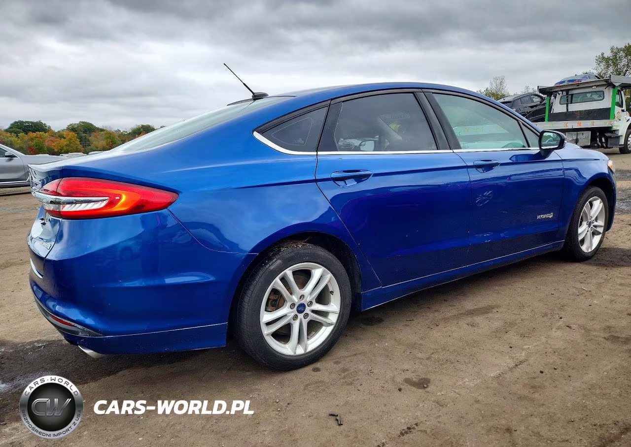 2018 Ford Fusion S Hybrid VIN:3FA6P0UU1JR122926 - 3