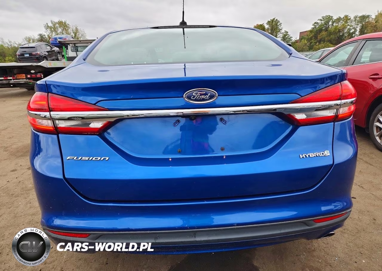 2018 Ford Fusion S Hybrid VIN:3FA6P0UU1JR122926 - 6