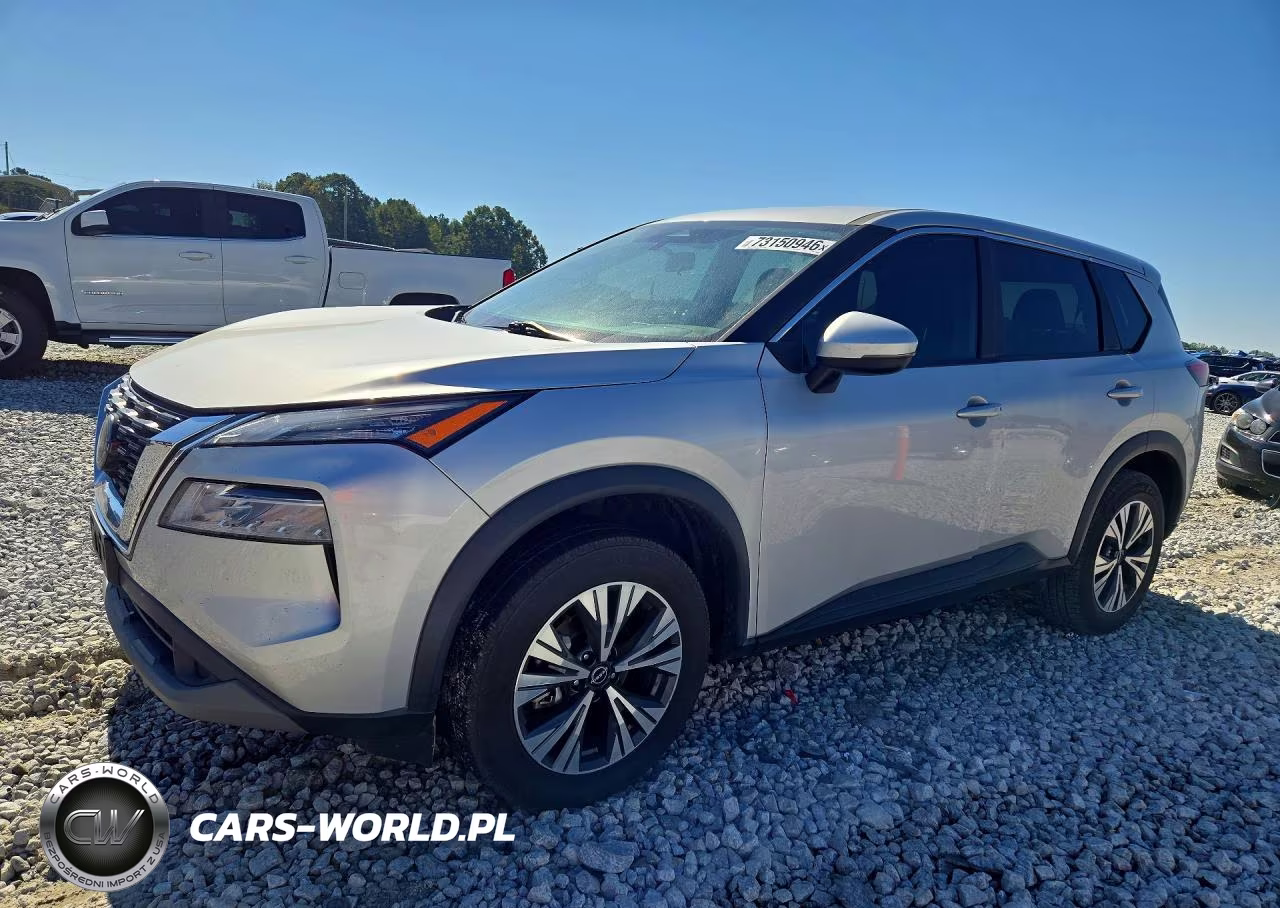 2022 Nissan Rogue Sv VIN:5N1BT3BA6NC733680 - 1
