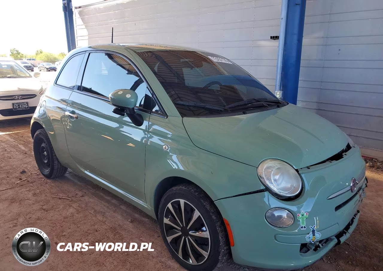 2015 Fiat 500 Pop VIN:3C3CFFAR5FT569969 - 4