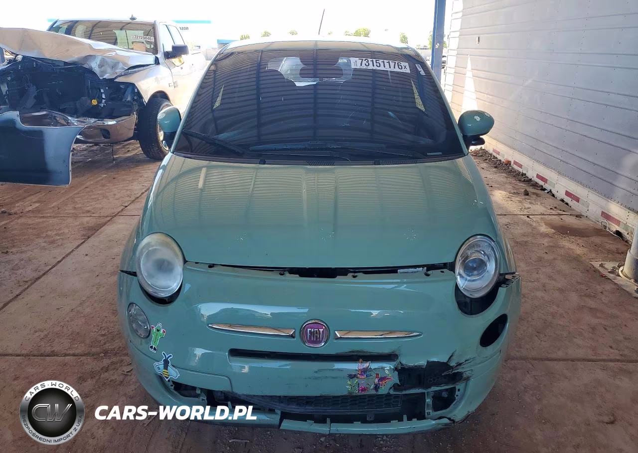 2015 Fiat 500 Pop VIN:3C3CFFAR5FT569969 - 5