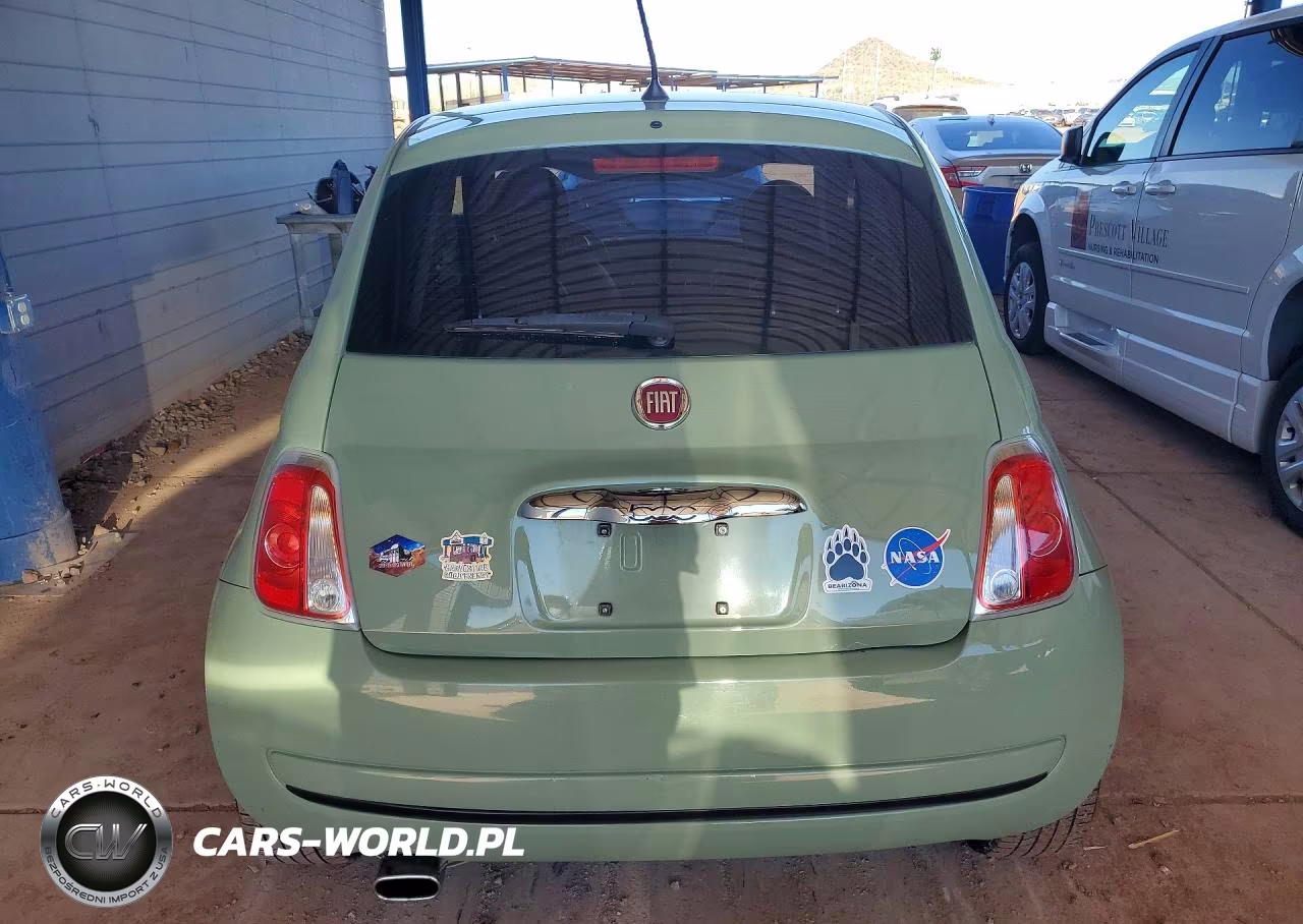 2015 Fiat 500 Pop VIN:3C3CFFAR5FT569969 - 6