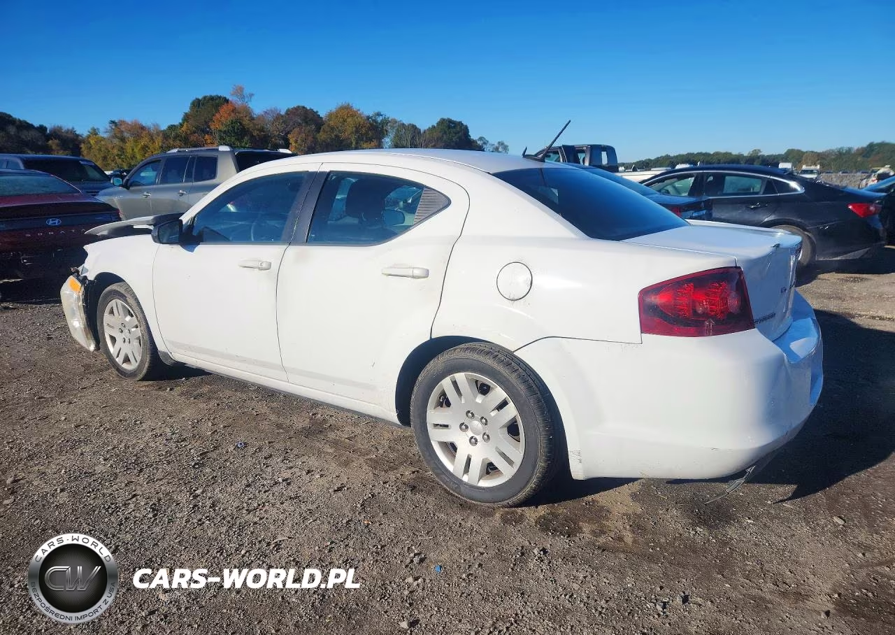 2014 Dodge Avenger Se VIN:1C3CDZABXEN234733 - 2