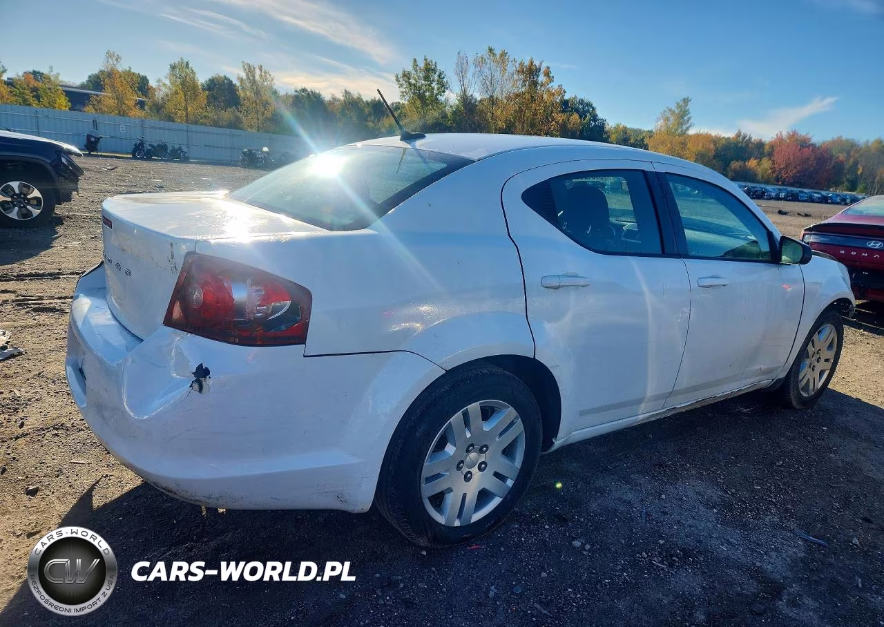 2014 Dodge Avenger Se VIN:1C3CDZABXEN234733 - 3
