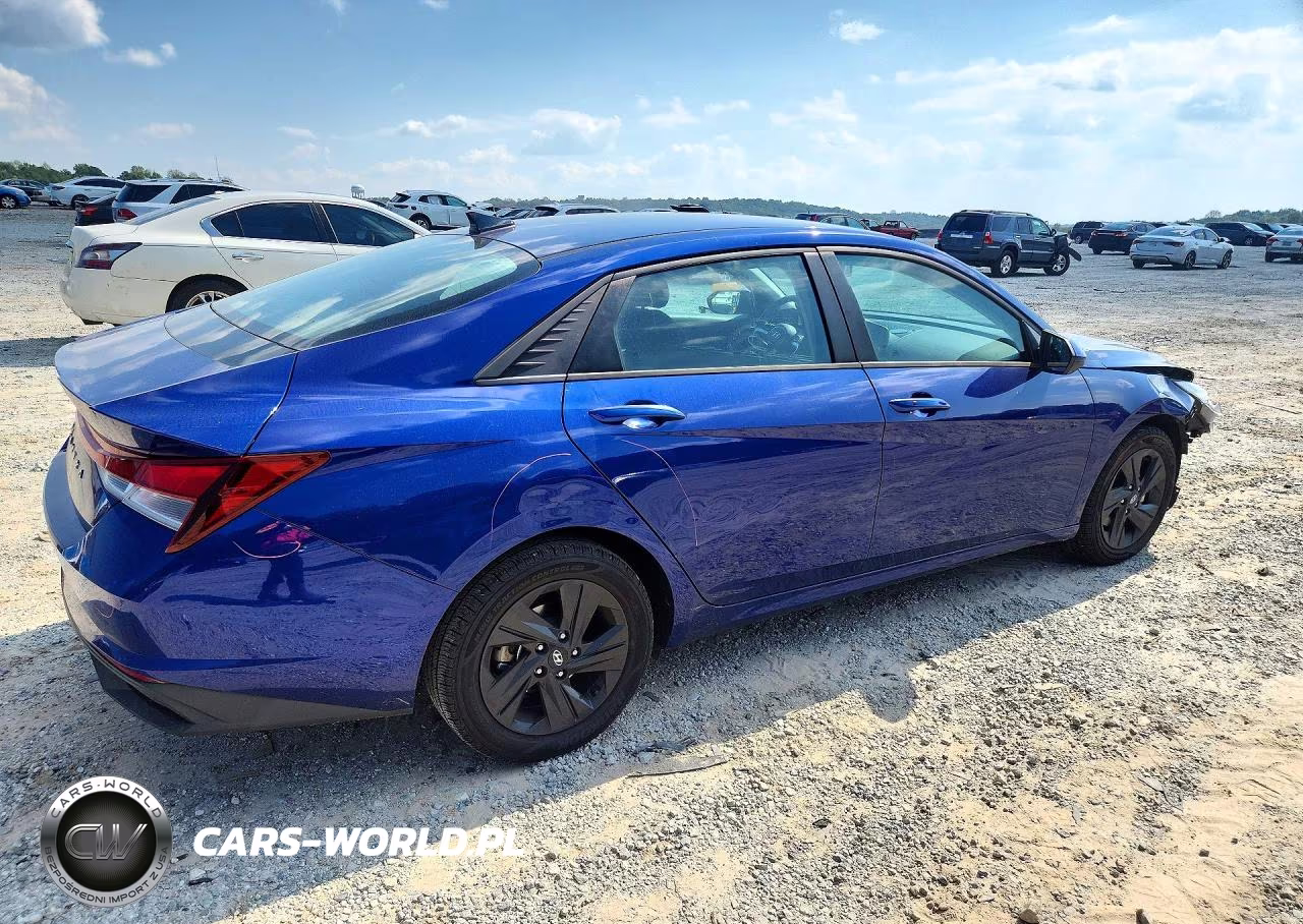 2021 Hyundai Elantra Sel VIN:5NPLM4AG2MH039959 - 3