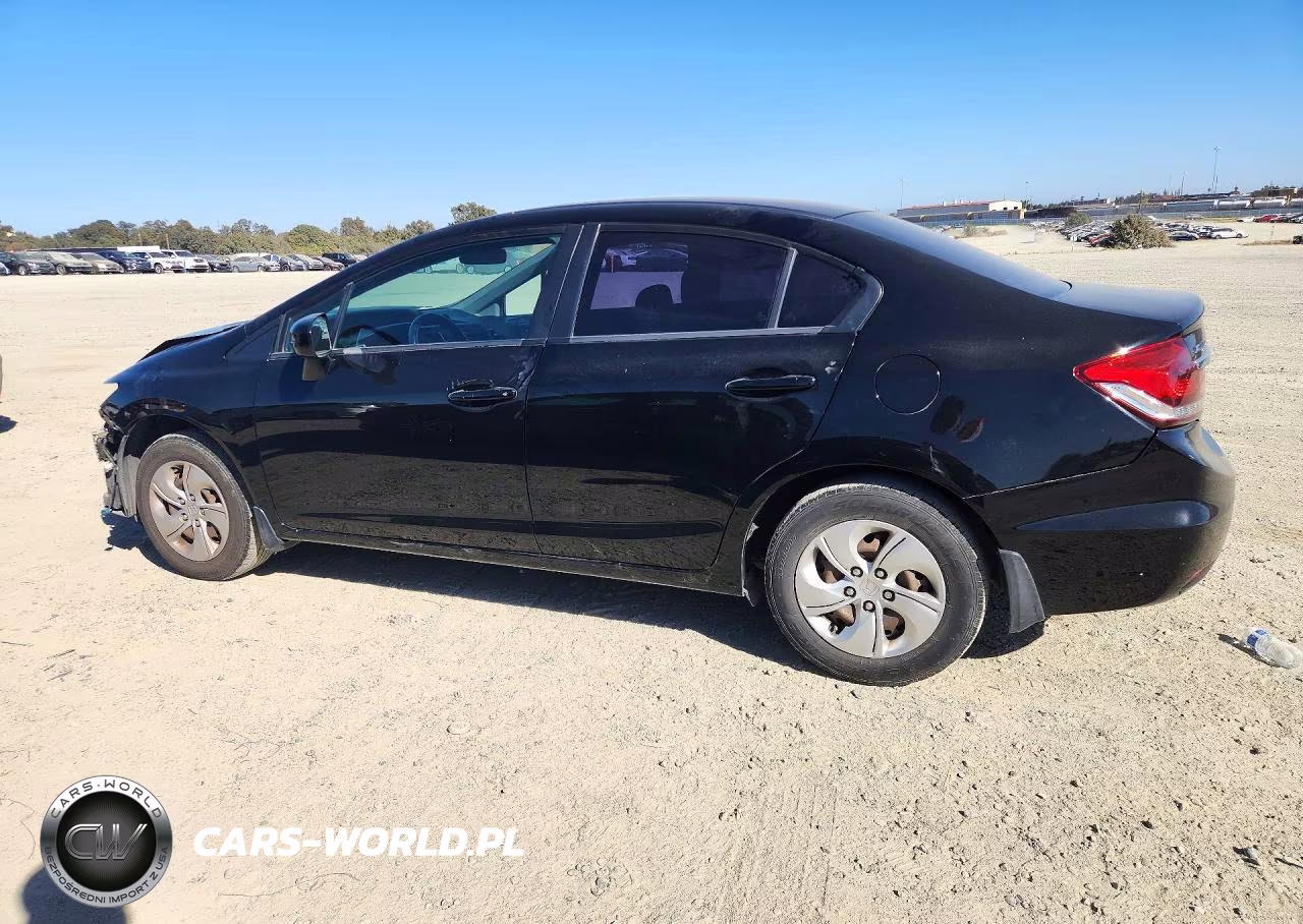 2015 Honda Civic Lx VIN:19XFB2F58FE278776 - 2