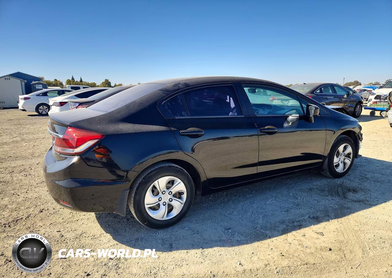 2015 Honda Civic Lx VIN:19XFB2F58FE278776 - 3