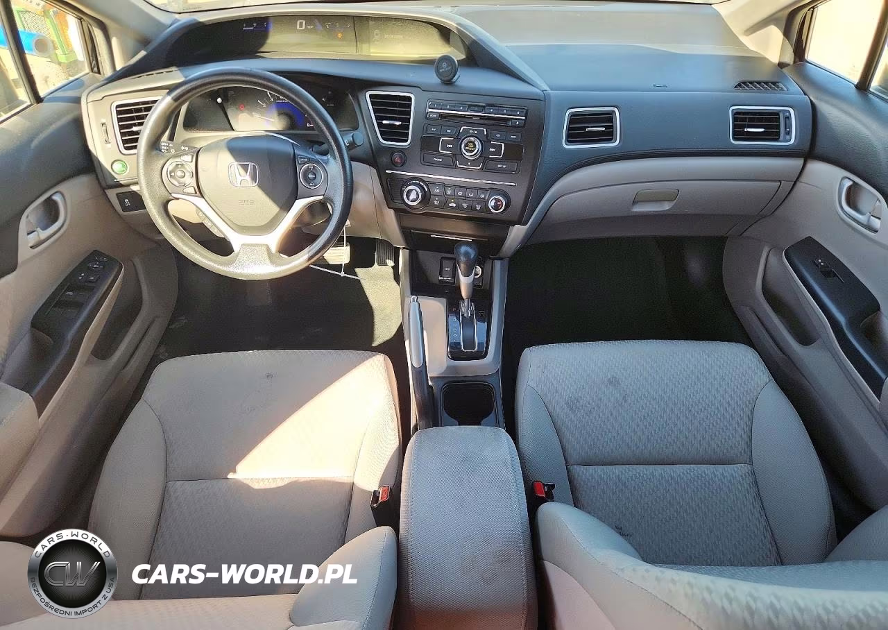 2015 Honda Civic Lx VIN:19XFB2F58FE278776 - 8