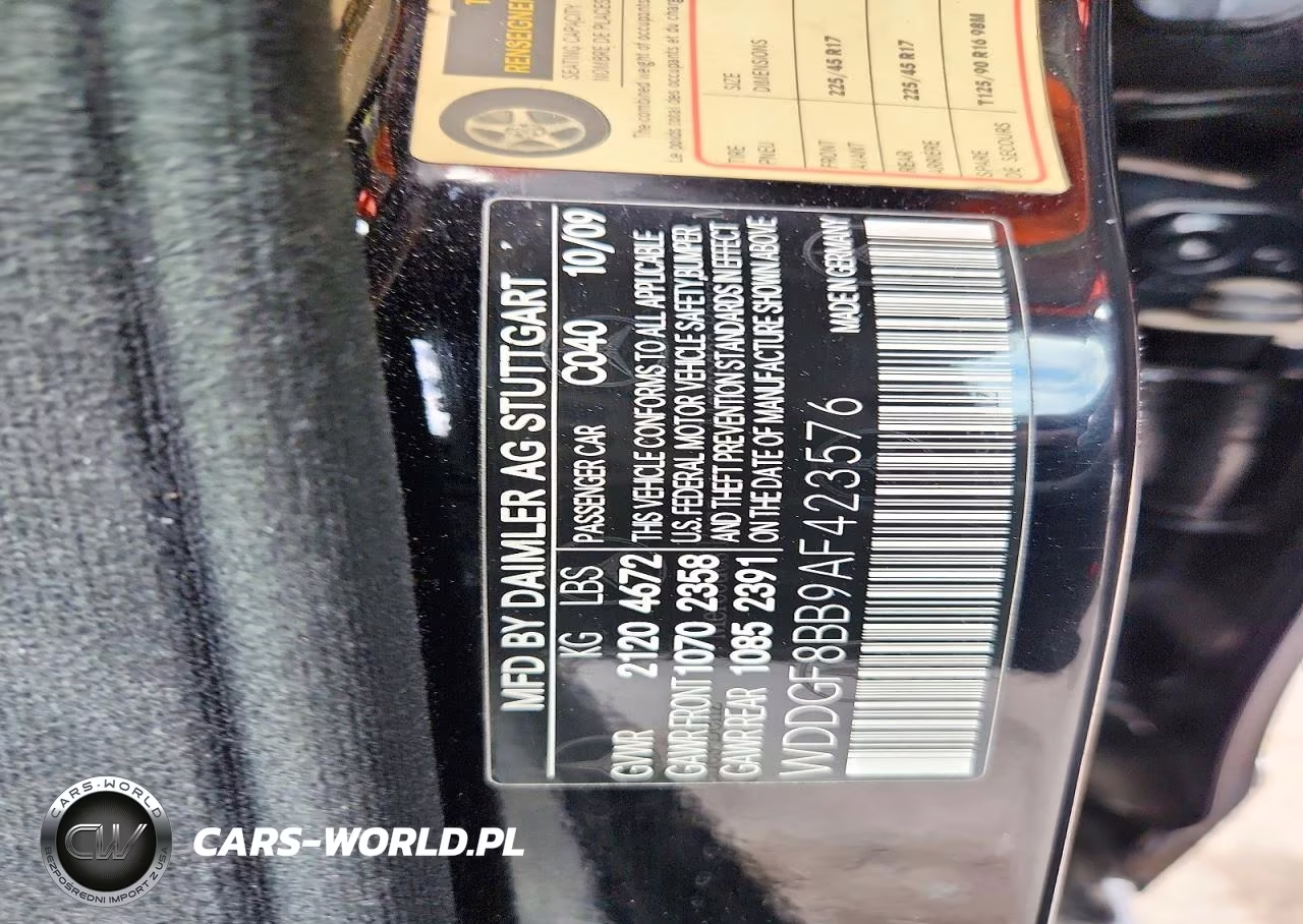 2010 Mercedes-Benz C 300 Luxury 4Matic-Sport 4Matic VIN:WDDGF8BB9AF423576 - 12