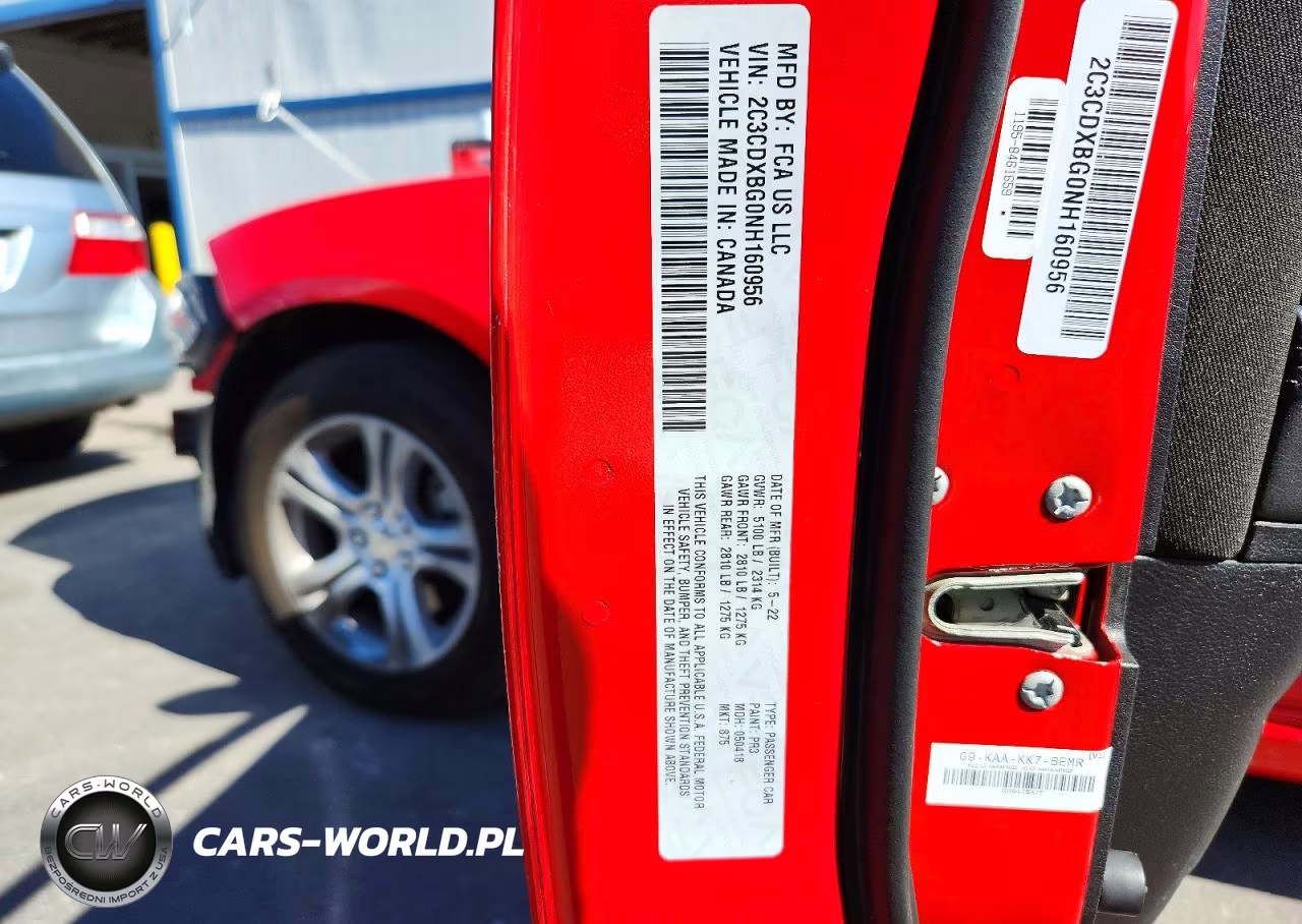 2022 Dodge Charger Sxt VIN:2C3CDXBG0NH160956 - 12