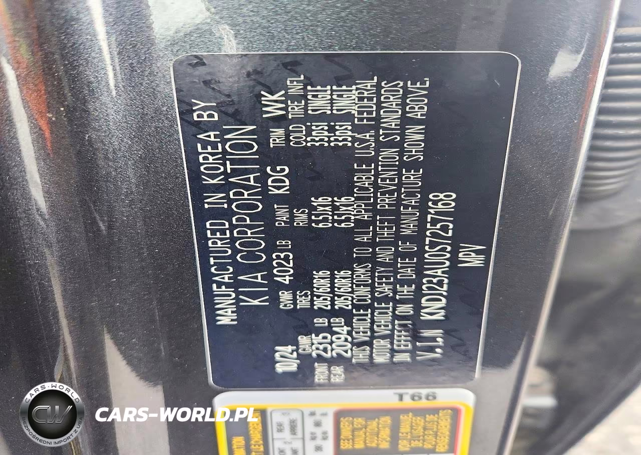 2025 Kia Soul Lx VIN:KNDJ23AU0S7257168 - 13