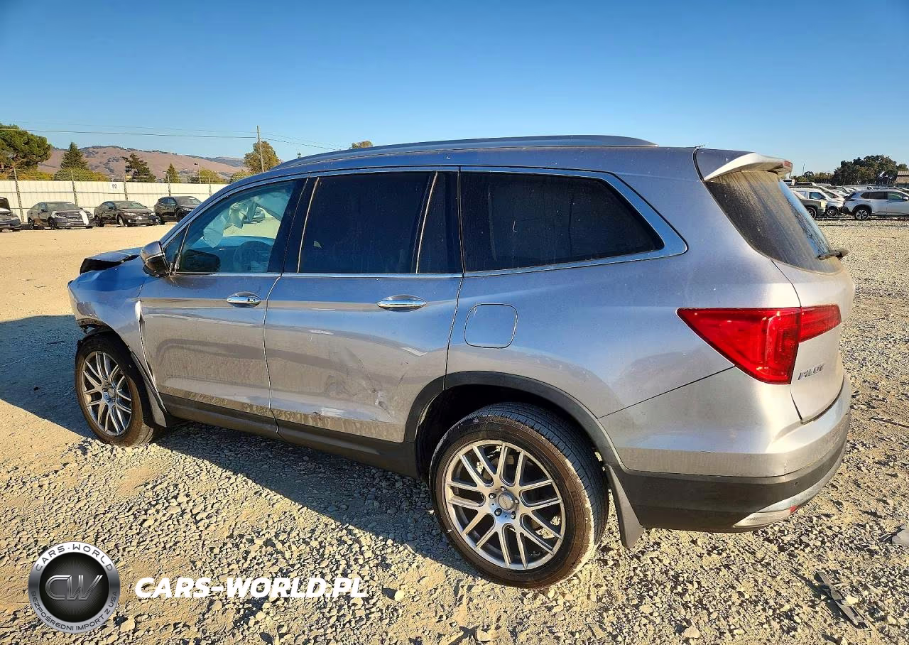 2017 Honda Pilot Touring VIN:5FNYF6H92HB025129 - 2
