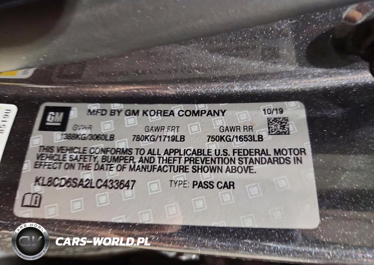2020 Chevrolet Spark 1Lt VIN:KL8CD6SA2LC433647 - 12