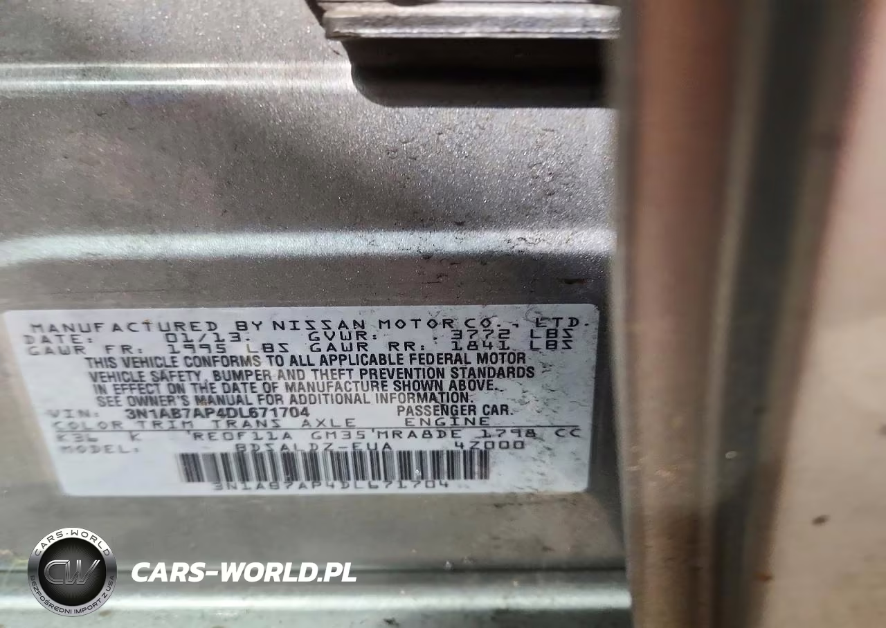 2013 Nissan Sentra S VIN:3N1AB7AP4DL671704 - 12