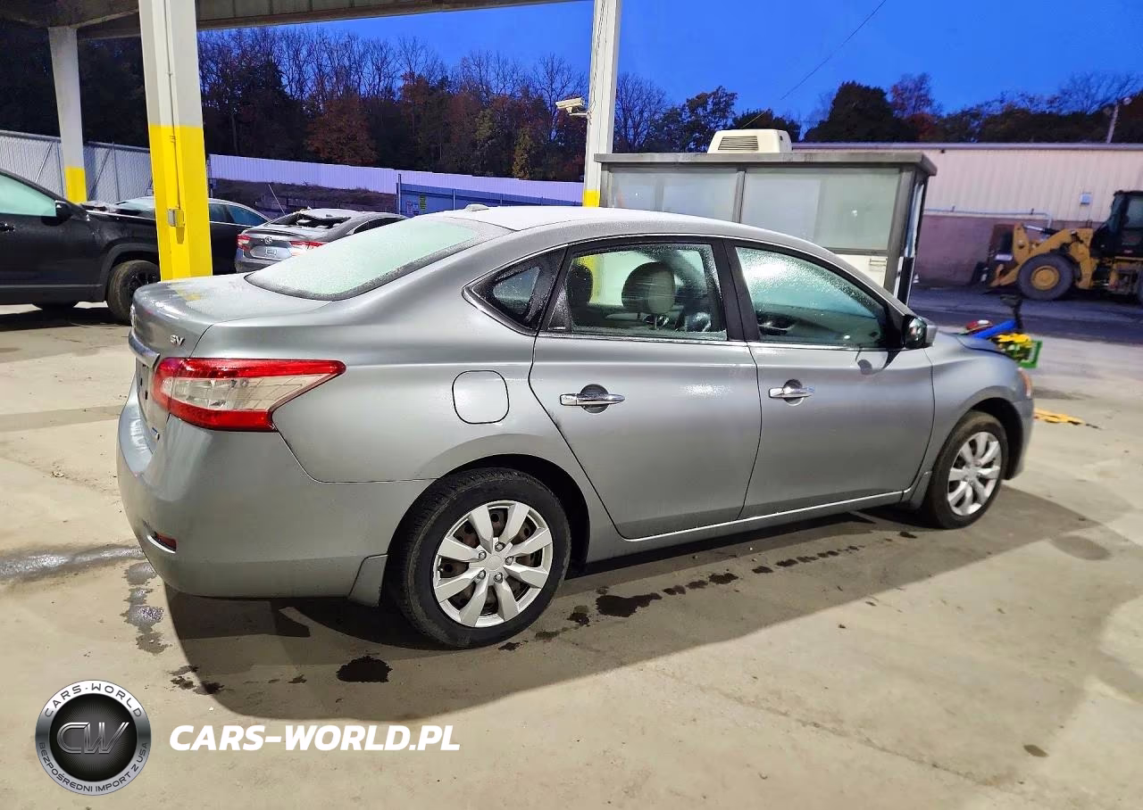 2013 Nissan Sentra S VIN:3N1AB7AP4DL671704 - 3