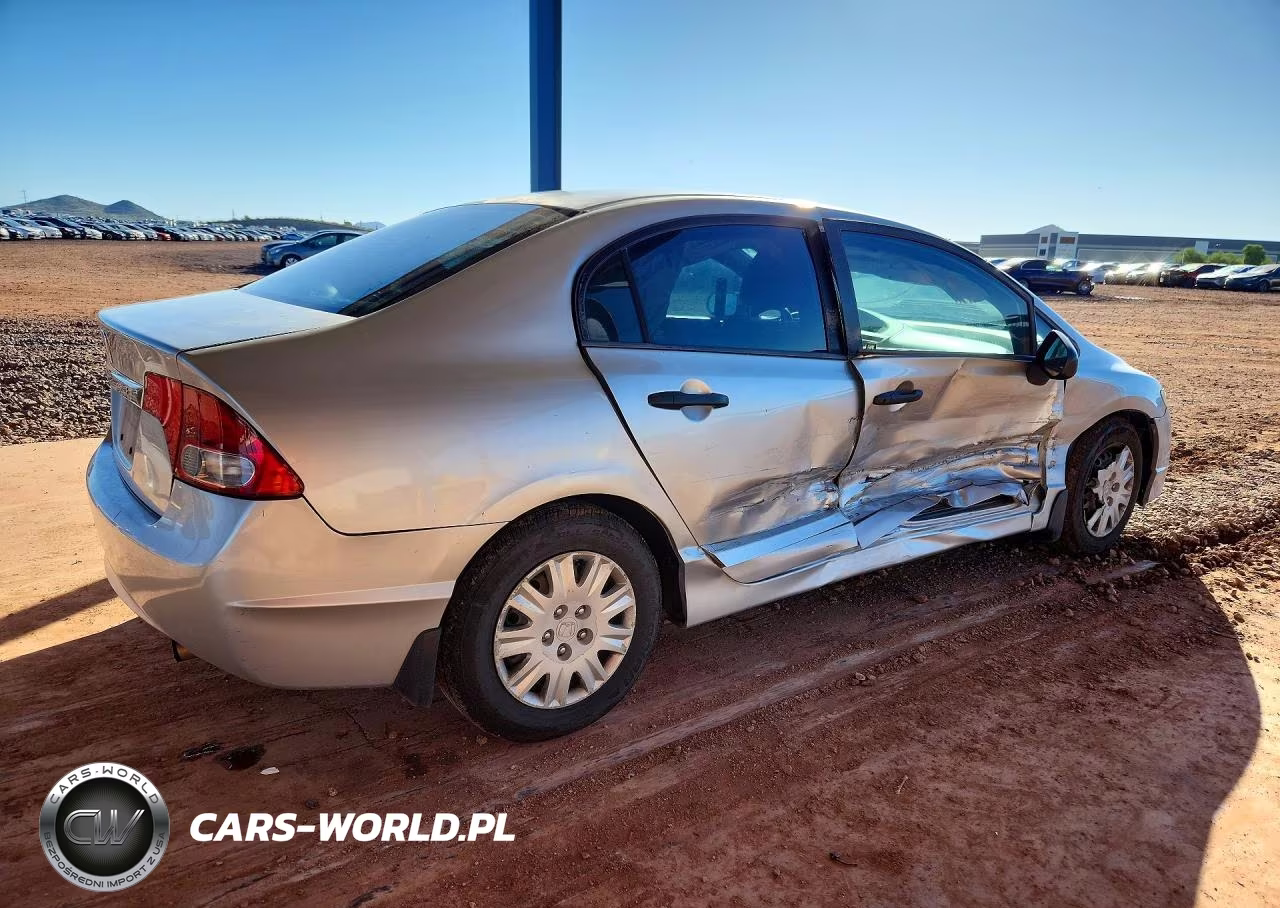 2009 Honda Civic Vp VIN:2HGFA16349H336274 - 3