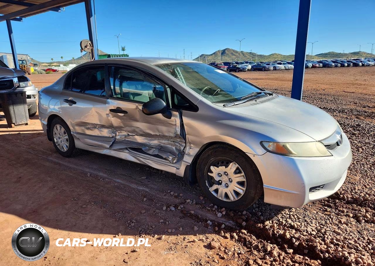 2009 Honda Civic Vp VIN:2HGFA16349H336274 - 4