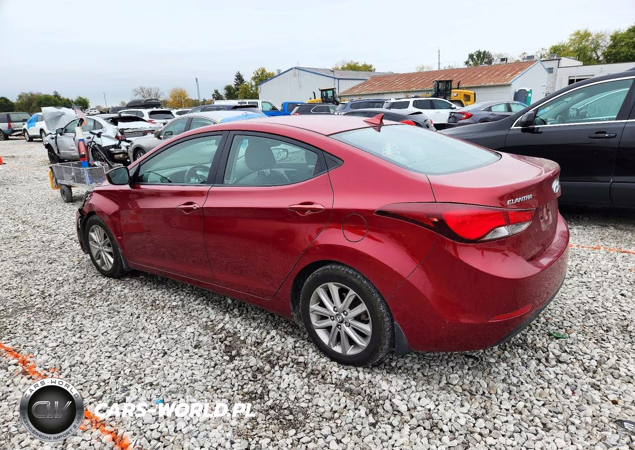 2015 Hyundai Elantra Se VIN:5NPDH4AE4FH587441 - 2